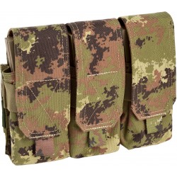 DEFCON 5 TASCHE TRIPLE MAGAZINE POUCH FOR 6 MAGAZINE 5.56