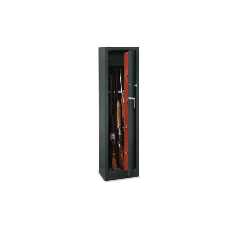 TECHNOSAFE TCH/5-10 ARMADIO PORTAFUCILI CHIAVE A DOPPIA MAPPA