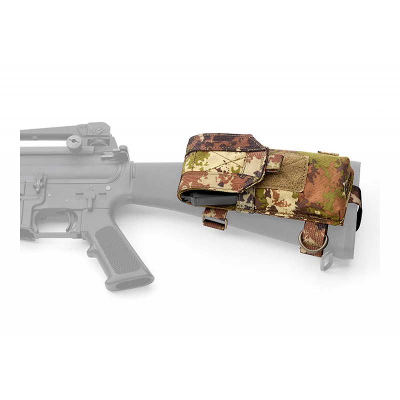 Tasca color vegetato italiano per buttstock.