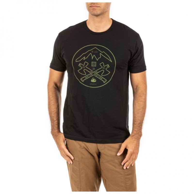 5.11 MAGLIETTA CROSSED AXE MOUNTAIN TEE