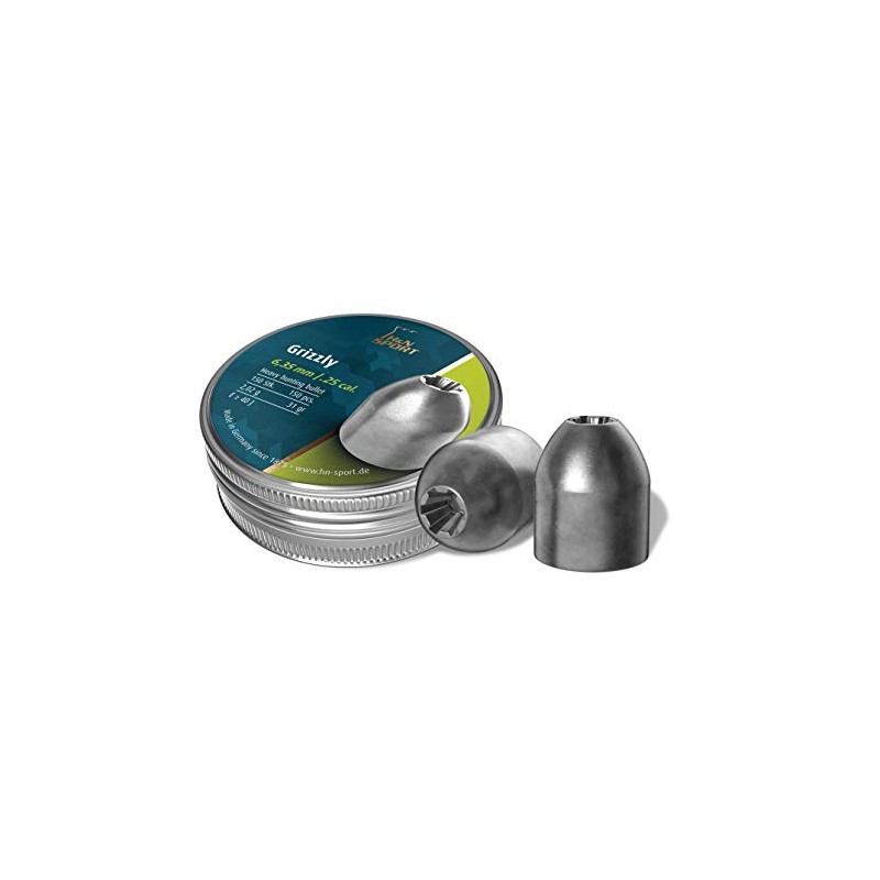 H&N PIOMBINI SPORT GRIZZLY CAL 6,35 2,02GR CONF DA 150PZ
