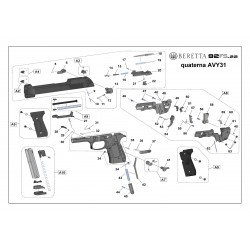 BERETTA SPINA ELASTICA 2 X...