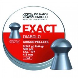 JSB PIOMBINI EXACT DIABOLO CAL. 4,52 0.547 G. 500 PZ