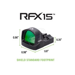 VIRIDIAN RED DOT RFX15 1X17...