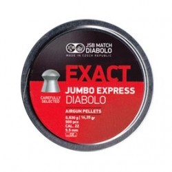 JSB PIOMBINI EXACT JUMBO EXPRESS  CAL. 5,52 0,930 G. 500 PZ