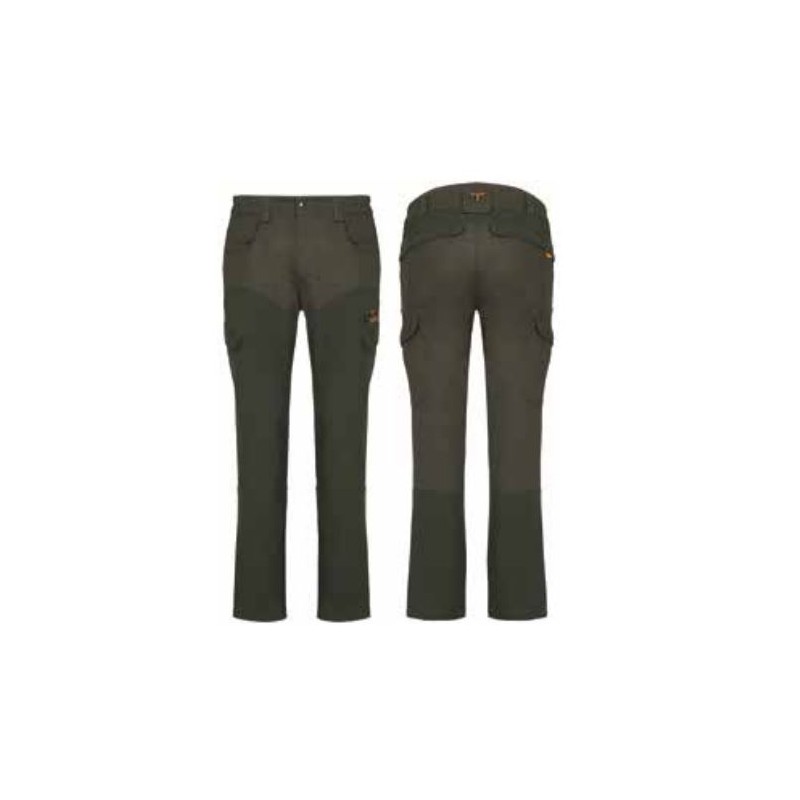 ZOTTA FOREST PANTALONI BOSTEL MAN PANT - RINFORZI RIPSTOP - WATER REPELLENT - DAVANTI E DIETRO - AMPI TASCONI
