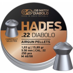 JSB  PIOMBINI DIABOLO HADES CAL 5,5 - 1,03GR CONF. DA 250PZ
