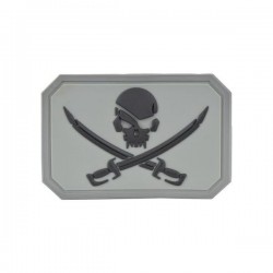 PATCH IN PVC PIRATESKULL...