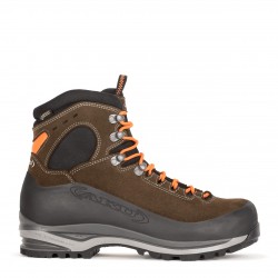 AKU SCARPONE ARGO GTX OLIVA-FLUO ARANCIO