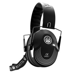 BERETTA CUFFIE DA TIRO COLORE SOLID BLACK