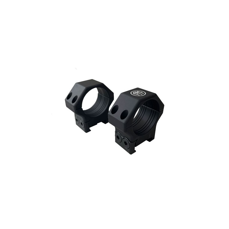 BERETTA SET ANELLI ALLUMINIO D30mm H8mm PICATINNY