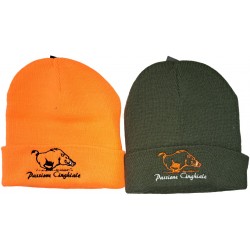 CAPPELLO IN STOFFA CON RICAMO CINGHIALE