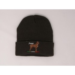 CAPPELLO IN STOFFA CON RICAMO SEGUGIO