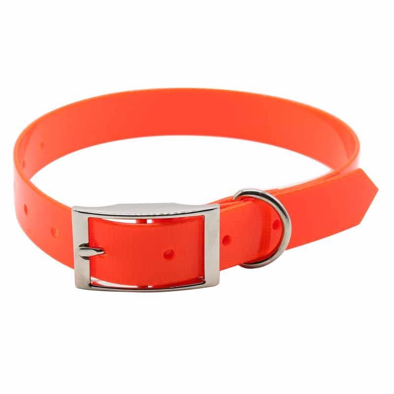 COLLARE PVC ARANCIO FLUO CM 60X2,5