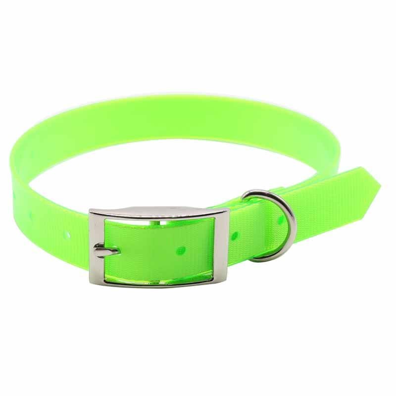 COLLARE PVC VERDE FLUO CM 60X2,5