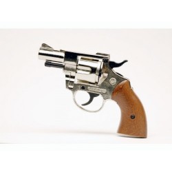 BRUNI REVOLVER A SALVE MOD OLYMPIC NIK/LEGNO CAL 380 PAK